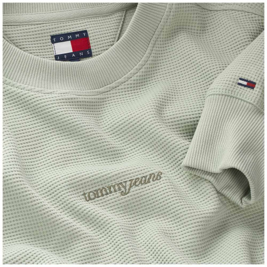 Tommy Hilfiger Ανδρικό φούτερ Relax Waffle Script Crew